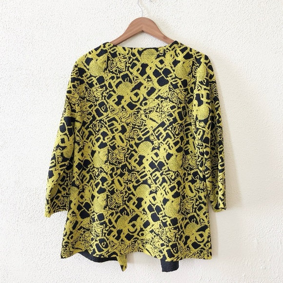 BEREK Textured Open Front Cardigan XL - Picture 2 of 3